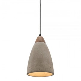 Mercator-Danska E27 Max 25W Concrete Pendant - Grey